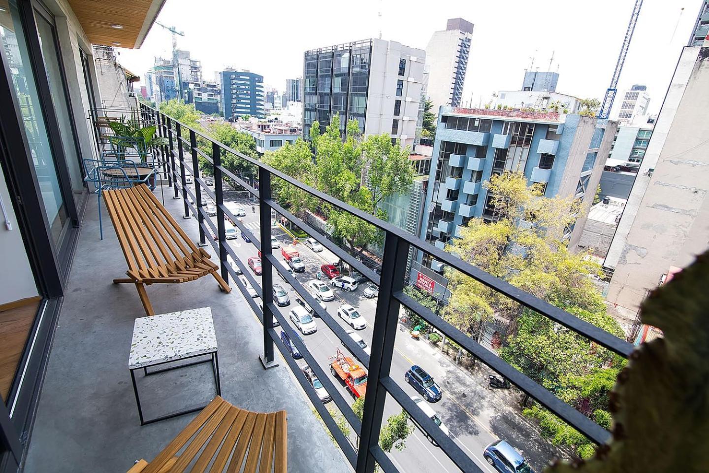 Apartamentos La Condesa Mexico City Luaran gambar